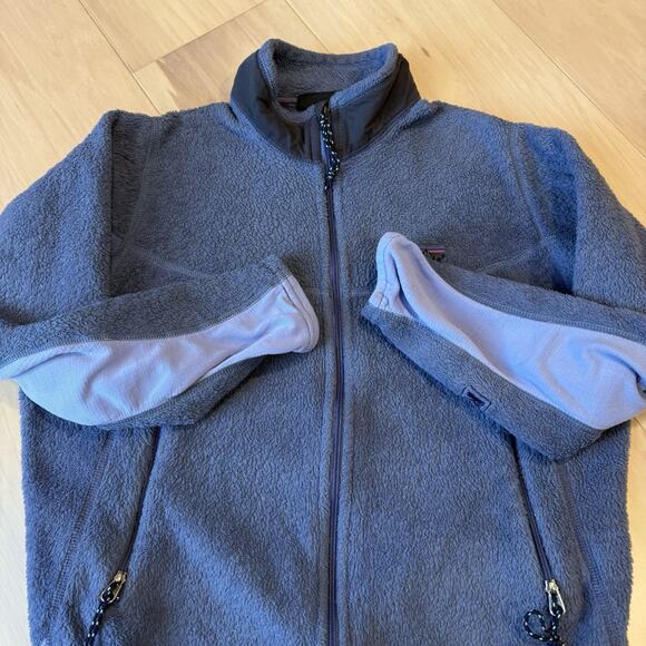 Patagonia R2 Fleece Jacket Women's Large Blue Purple Full Zip Outerwear - Picture 4 of 9